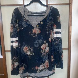 MAURICE 3/4 Button Up Sweater